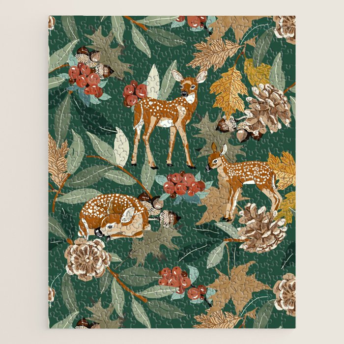 Deer in the autumn nature 22 Jigsaw Puzzle Gallery Image 1