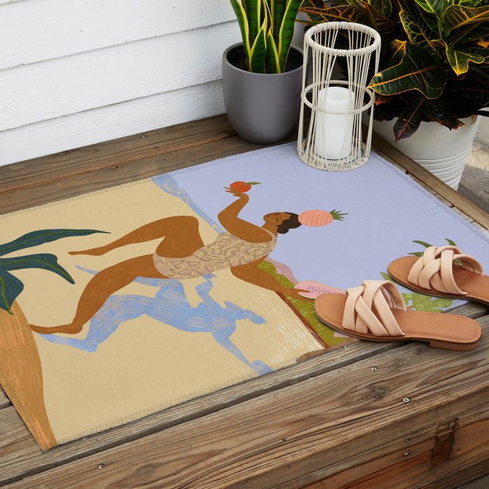 Balancing Act Outdoor Rug Gallery Image 2