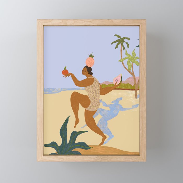 Balancing Act Mini Art Print Gallery Image 1