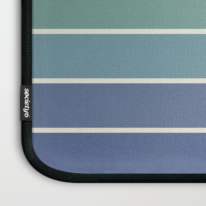 Gradient Arch XX Retro Mid Century Modern Rainbow Laptop Sleeve Gallery Image 3