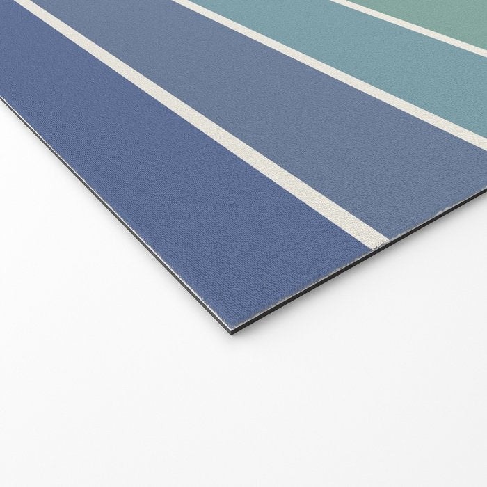 Gradient Arch XX Retro Mid Century Modern Rainbow Welcome Mat Gallery Image 2