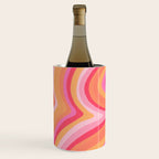 Sunshine Melt - Pink & Peach Palette Wine Chiller Gallery Image 2