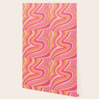 Sunshine Melt - Pink & Peach Palette Wallpaper Gallery Image 2