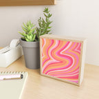 Sunshine Melt - Pink & Peach Palette Mini Art Print Gallery Image 2