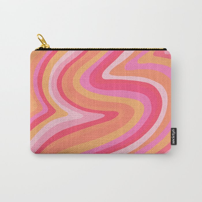 Sunshine Melt - Pink & Peach Palette Carry All Pouch Gallery Image 1