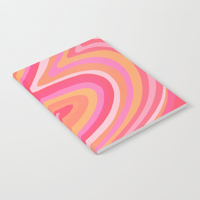 Sunshine Melt - Pink & Peach Palette Notebook Gallery Image 1