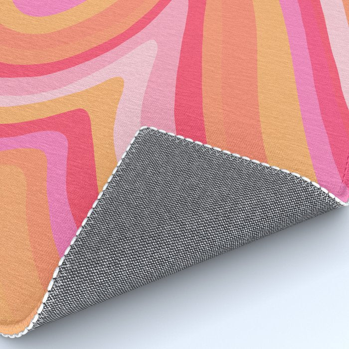 Sunshine Melt - Pink & Peach Palette Rug Gallery Image 4