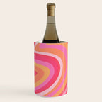 Sunshine Melt - Pink & Peach Palette Wine Chiller Gallery Image 3