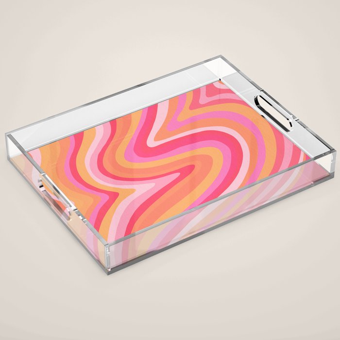 Sunshine Melt - Pink & Peach Palette Acrylic Tray Gallery Image 1