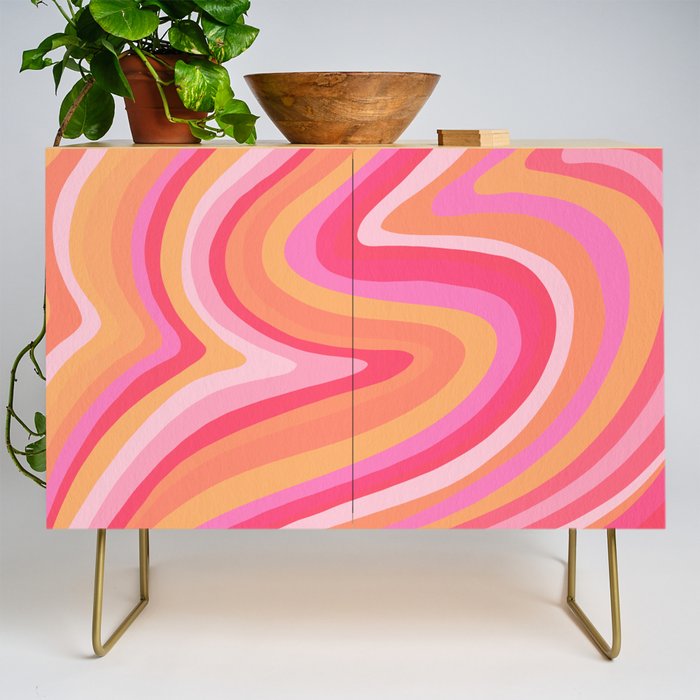 Sunshine Melt - Pink & Peach Palette Credenza Gallery Image 1