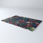Strawberry Fields Forever III - Night Rug Gallery Image 3