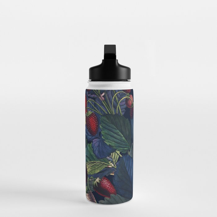 Strawberry Fields Forever III - Night Water Bottle Gallery Image 3