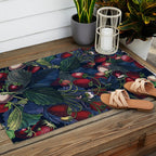 Strawberry Fields Forever III - Night Outdoor Rug Gallery Image 2
