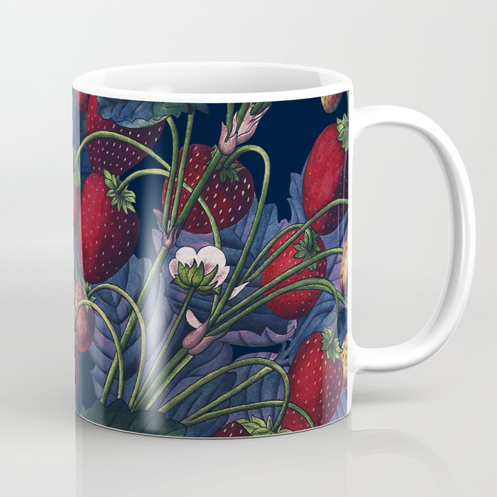 Strawberry Fields Forever III - Night Coffee Mug Gallery Image 1