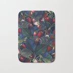 Strawberry Fields Forever III - Night Bath Mat Gallery Image 1