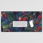 Strawberry Fields Forever III - Night Desk Mat Gallery Image 1