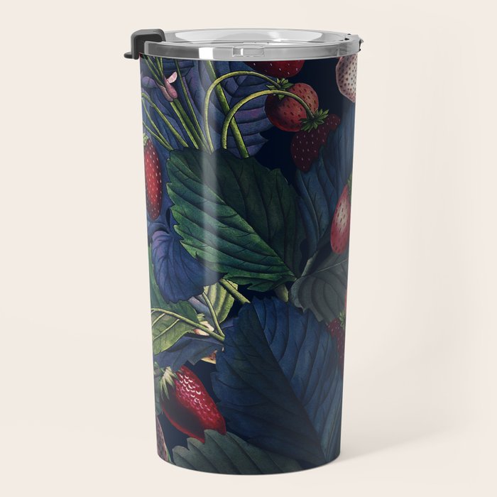 Strawberry Fields Forever III - Night Travel Mug Gallery Image 3
