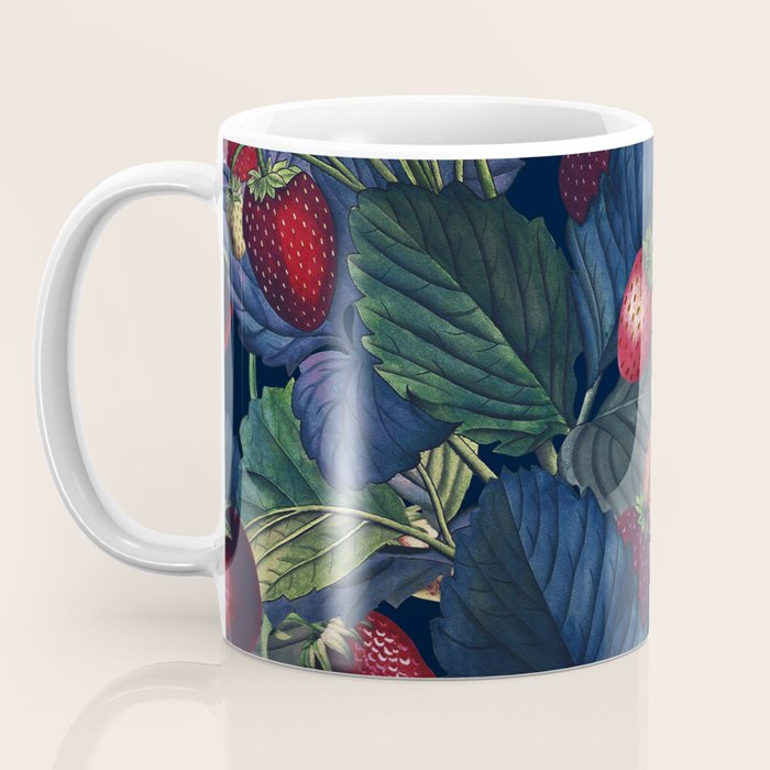 Strawberry Fields Forever III - Night Coffee Mug Gallery Image 3