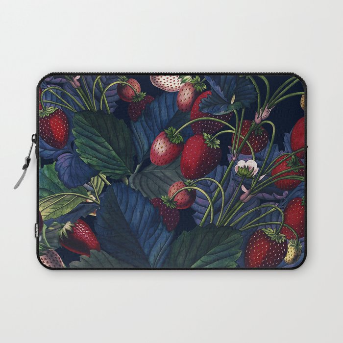 Strawberry Fields Forever III - Night Laptop Sleeve Gallery Image 1