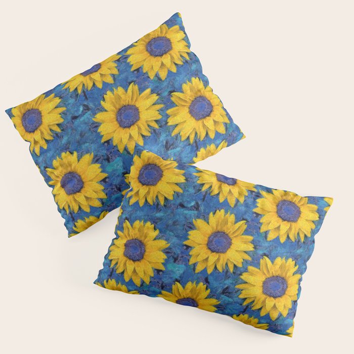 Sunflower Pillow Sham Gallery Image 1