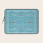 Casablanca Aqua Kilim Laptop Sleeve Gallery Image 1