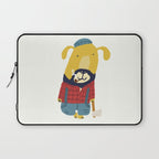 Rugged Roger - the lumberjack Laptop Sleeve Gallery Image 1