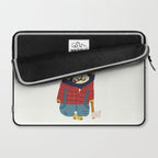 Rugged Roger - the lumberjack Laptop Sleeve Gallery Image 2