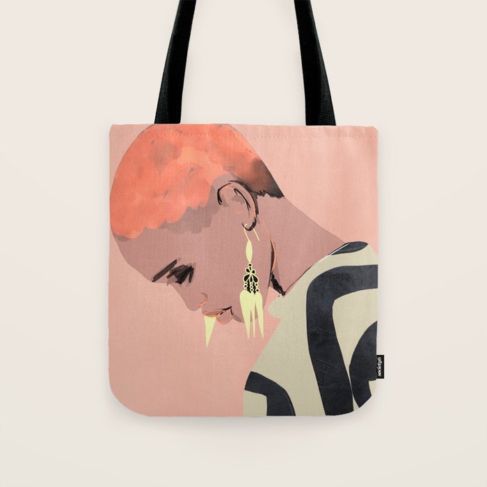Girl Portrait 29 Tote Bag Gallery Image 1