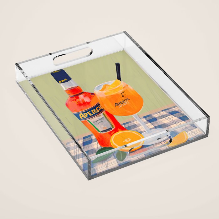 Aperol Spritz Acrylic Tray Gallery Image 1