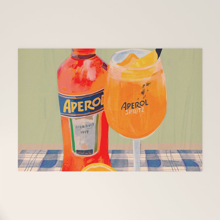 Aperol Spritz Welcome Mat Gallery Image 1