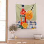 Aperol Spritz Wall Tapestry Gallery Image 2