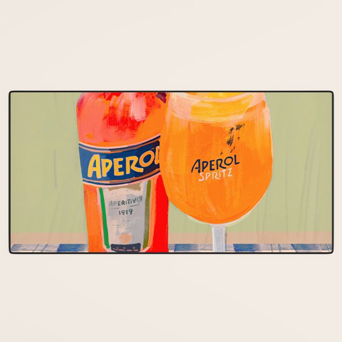 Aperol Spritz Desk Mat Gallery Image 3