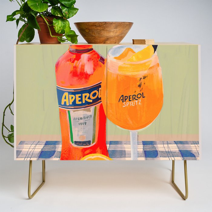 Aperol Spritz Credenza Gallery Image 1