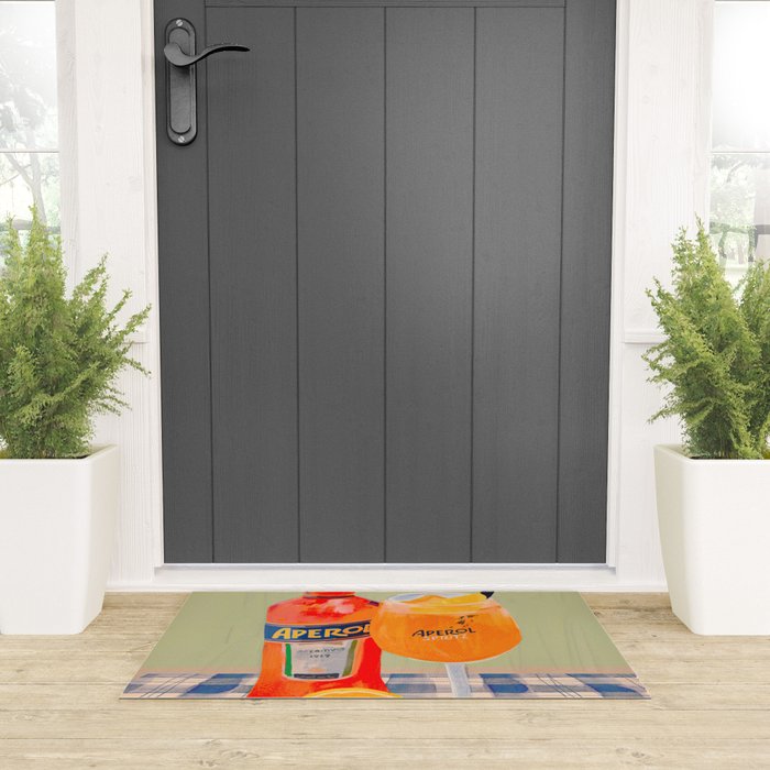 Aperol Spritz Welcome Mat Gallery Image 3