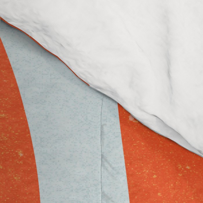 Fire Red: Wild Leaf | Matisse Foliage Paper Cutouts 01 Comforter Gallery Image 4