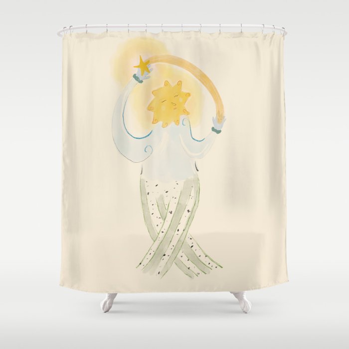 Shine Bright Shower Curtain Gallery Image 1