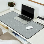Cafe Floral - Dusty Blue Desk Mat Gallery Image 2
