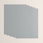 Cafe Floral - Dusty Blue Wrapping Paper Gallery Image 3