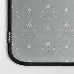 Cafe Floral - Dusty Blue Laptop Sleeve Gallery Image 3