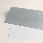 Cafe Floral - Dusty Blue Wrapping Paper Gallery Image 2
