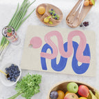 Pink Wiggle Embrace Cutting Board Gallery Image 2