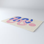 Pink Wiggle Embrace Rug Gallery Image 3