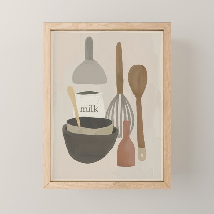 Kitchen Still Life II  Mini Art Print Gallery Image 1