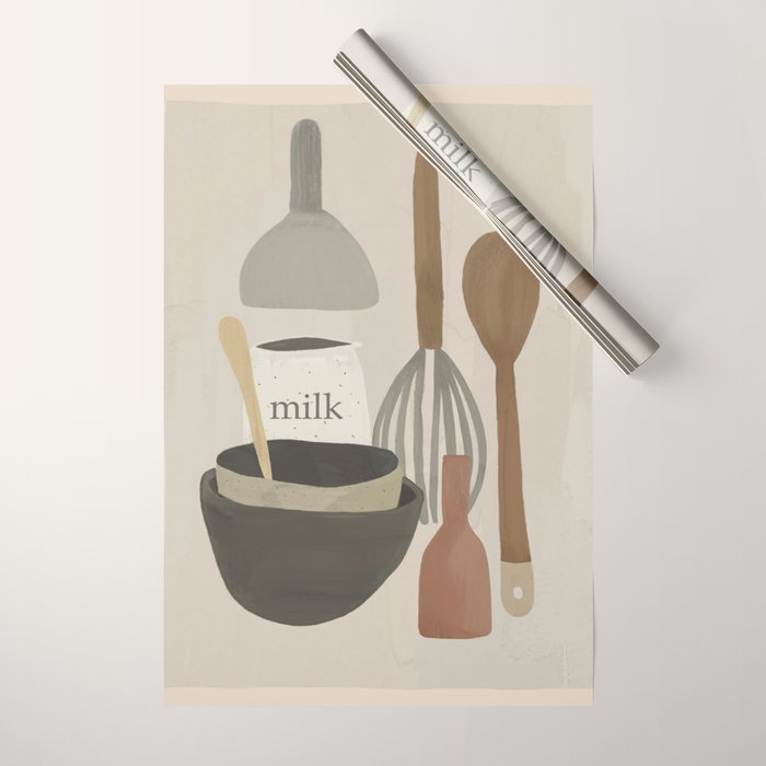 Kitchen Still Life II  Wrapping Paper Gallery Image 1