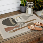 Kitchen Still Life II  Outdoor Rug Gallery Image 2
