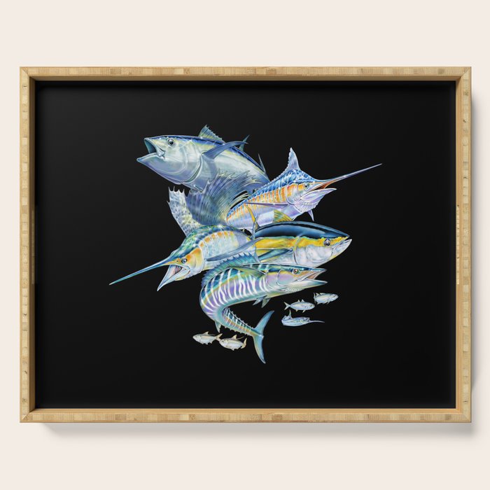 Saltwater Fish Serving Tray Gallery Image 1