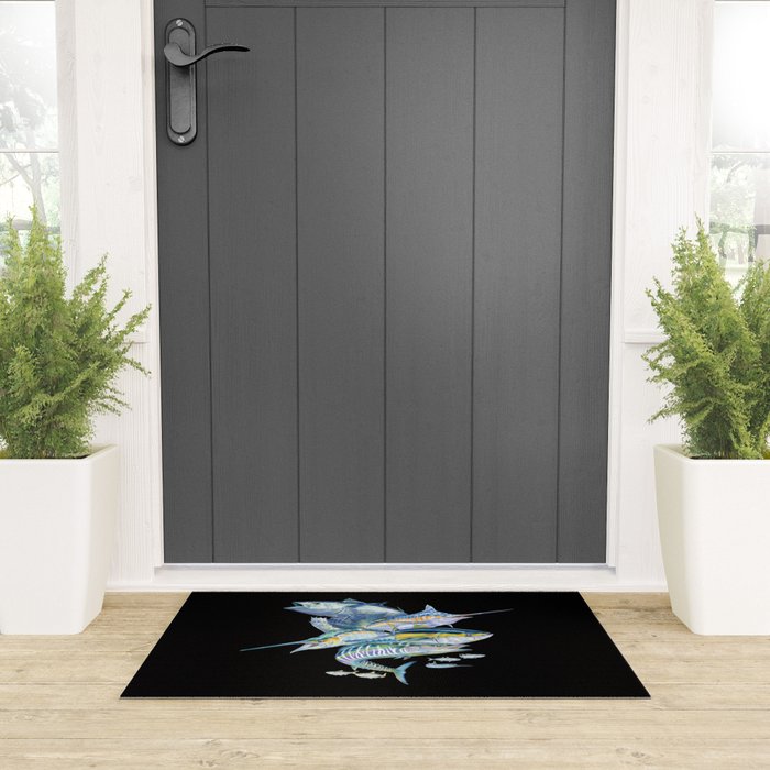 Saltwater Fish Welcome Mat Gallery Image 3