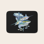 Saltwater Fish Bath Mat Gallery Image 1