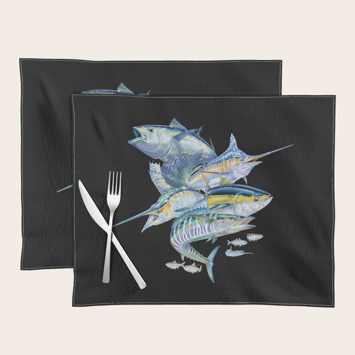 Saltwater Fish Placemat Gallery Image 1