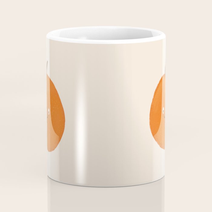 Kawaii Orange Coffee Mug Gallery Image 4